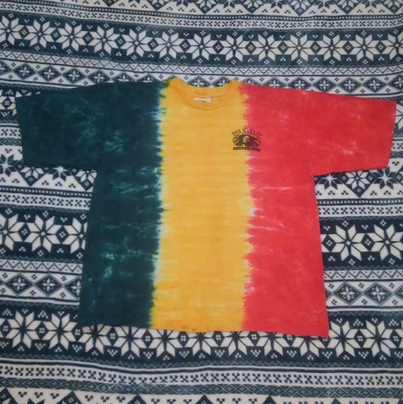 Universal | Shirts | Vtg 9s Bob Marley Shirt One Love Xl Single 
